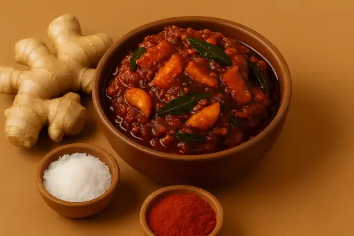 Ginger pickle(Allam pacchadi)